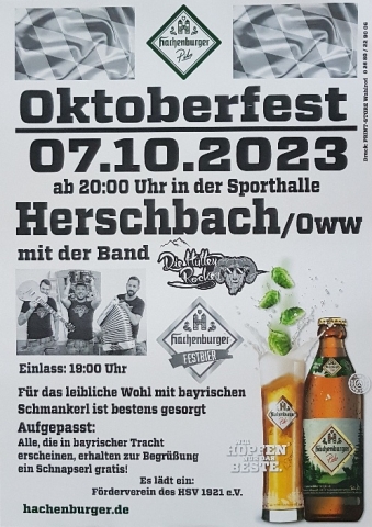 Herschbach OktFest Plakat 1