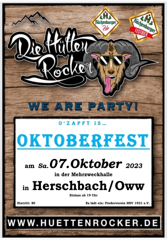 Herschbach OktFest Plakat 2